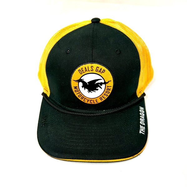 Black / Yellow Mesh hat