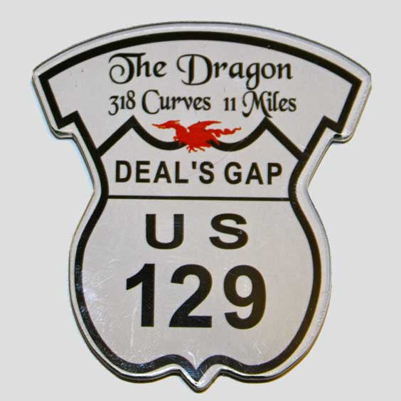 US 129 Acrylic Magnet