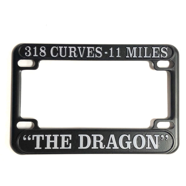 Motorcycle License Plate Frame, Metal