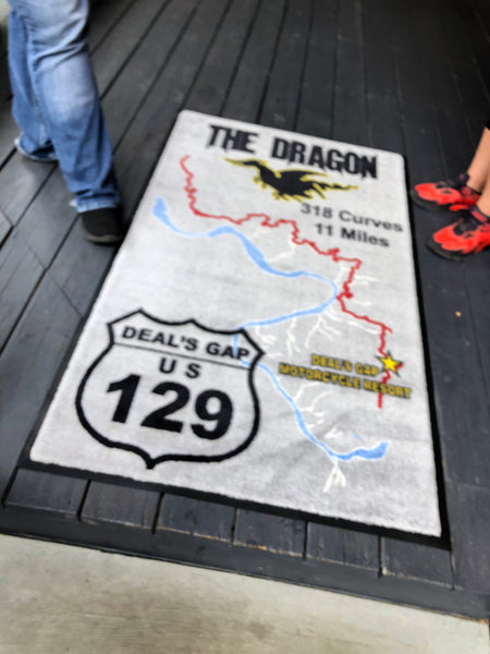 Dragon outline Floor Mat 3' x 5'