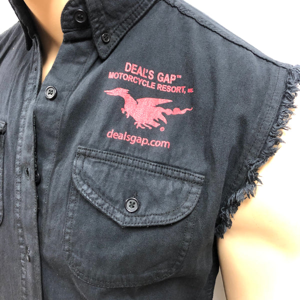 Denim Cutoff - Flag Map